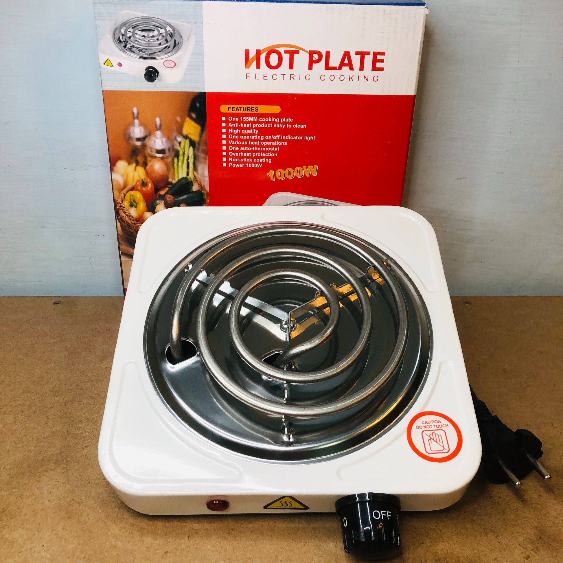 Portable Butane Stove / Hot Plate (with 1 Burner)